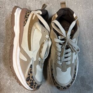 Leopard Print Women's Sneakers